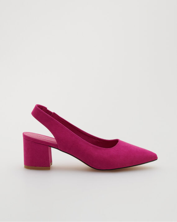 Heels in suede
