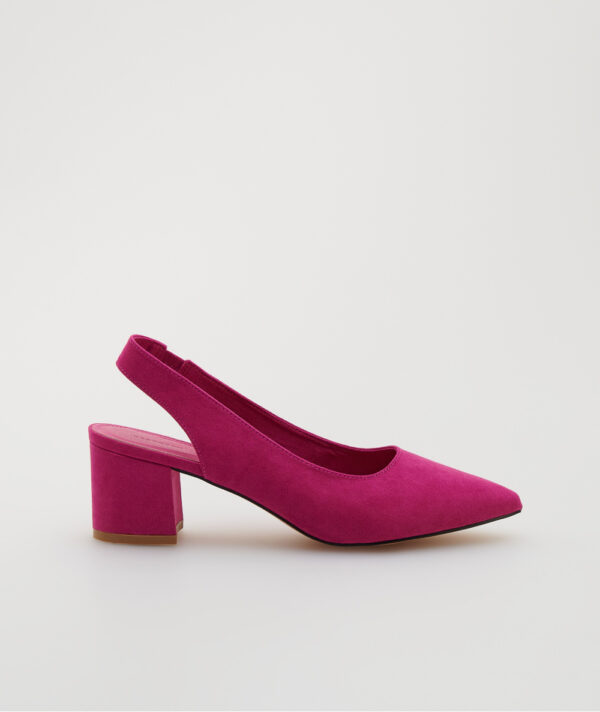 Heels in suede