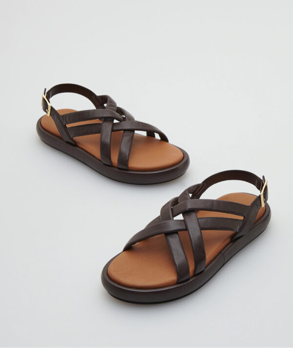 Leather strappy Sandals